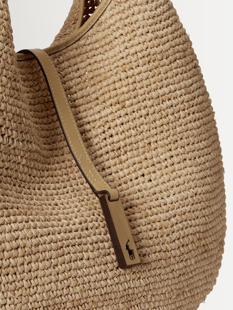 Polo Ralph Lauren Mid Natural Id Suede Mini Shoulder Bag - Image 7 of 7