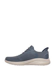Skechers Blue Slip-Ins Bobs Squad Chaos Trainers - Image 6 of 8