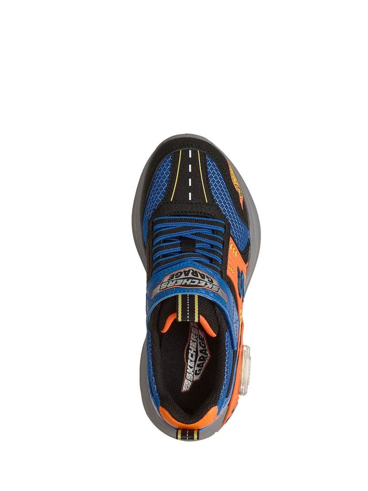 Skechers Blue Garage Trainers - Image 3 of 3