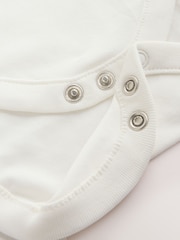 Sage Green Linen/Cotton Blend Dungaree and Bodysuit Baby Set (0mths-2yrs) - Image 9 of 9