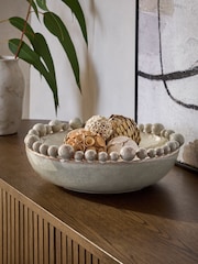 Grey Bobble Ceramic Decorative Bowl - Image 1 of 5