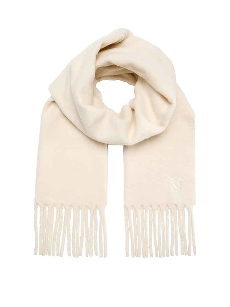 Victoria's Secret Swan Cream Cosy Blanket Scarf - Image 3 of 3 Victoria's Secret Swan Cream Cosy Blanket Scarf - Image 3 of 3