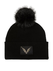 Victoria's Secret Black Fashion Show Backstage Beanie - Image 2 of 3