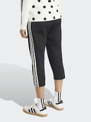 Schwarz - adidas Originals 3-Streifen Capri Hosen - Bild 2 von 6