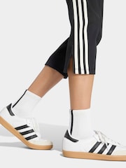 Schwarz - adidas Originals 3-Streifen Capri Hosen - Bild 5 von 6