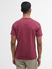 Barbour® Red Mens Sports T-Shirt - Image 2 of 5