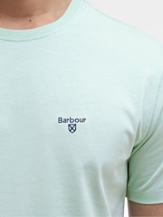 Barbour® Green Essential Sports T-Shirt - Image 5 of 7