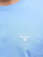 Barbour® Blue Mens Sports T-Shirt - Image 5 of 7