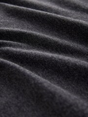 Charcoal Grey Leopard Maternity Short Sleeve Pyjamas - Image 4 of 4