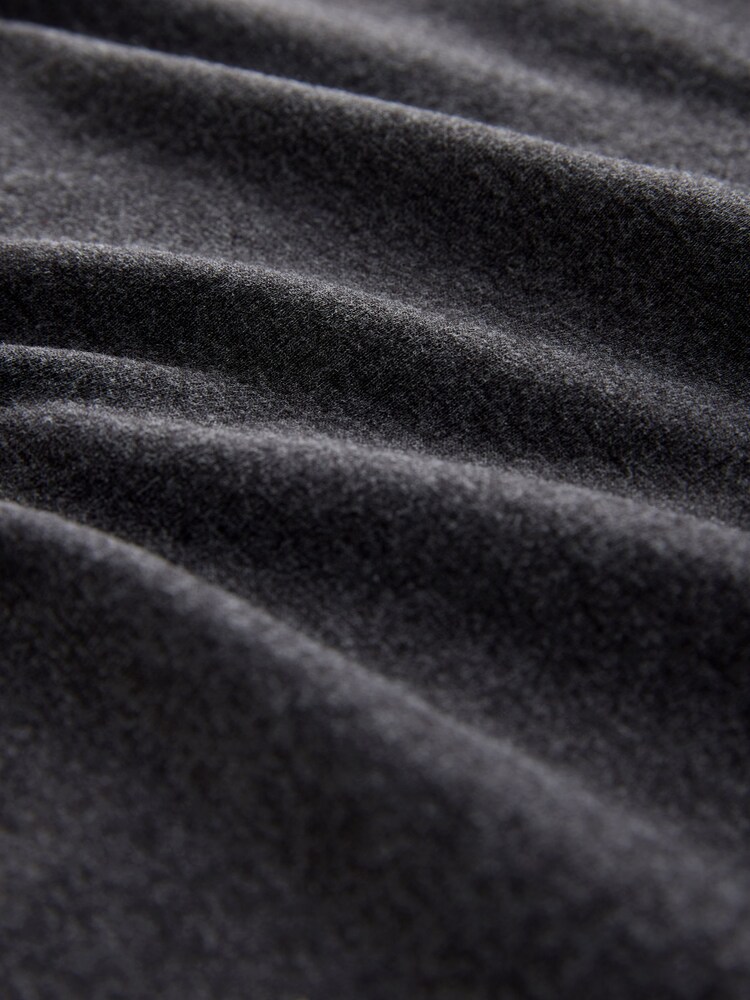 Charcoal Grey Leopard Maternity Short Sleeve Pyjamas - Image 4 of 4