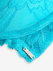 Lipsy Aqua Blue Baby Sequin Plunge Bra - Image 9 of 10