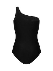 Hunkemoller Shaping Shell Mesh Black Swimsuit - Image 5 of 5