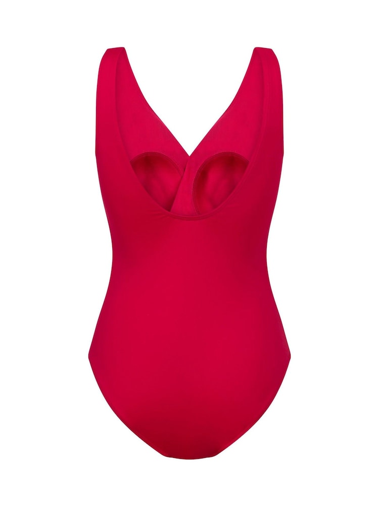Hunkemoller Shaping Shell Mesh Swimsuit - Image 5 of 5
