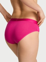 Victoria's Secret Pop Pink Hipster Logo Cotton Heart Shine Patch Knickers - Image 2 of 2