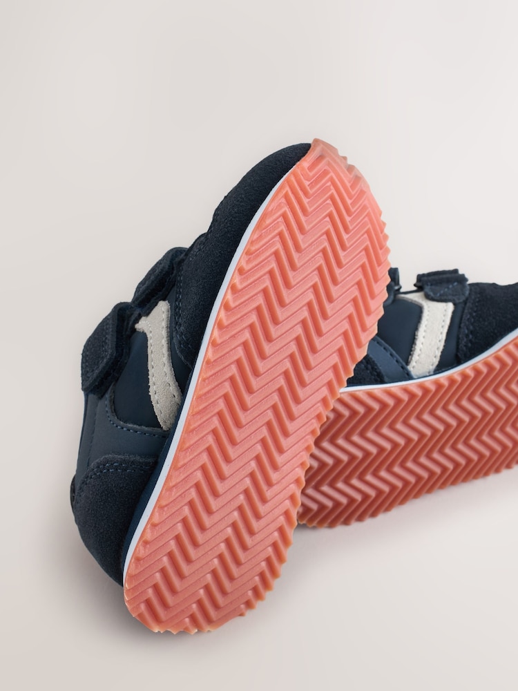 أزرق داكن أزرق - حذاء رياضي بحزامين يُغلقان باللمس - صورة 5 من 5