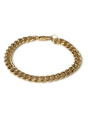 DCK Mens Stainless Steel Curb Chain Bracelet - Image 2 of 2