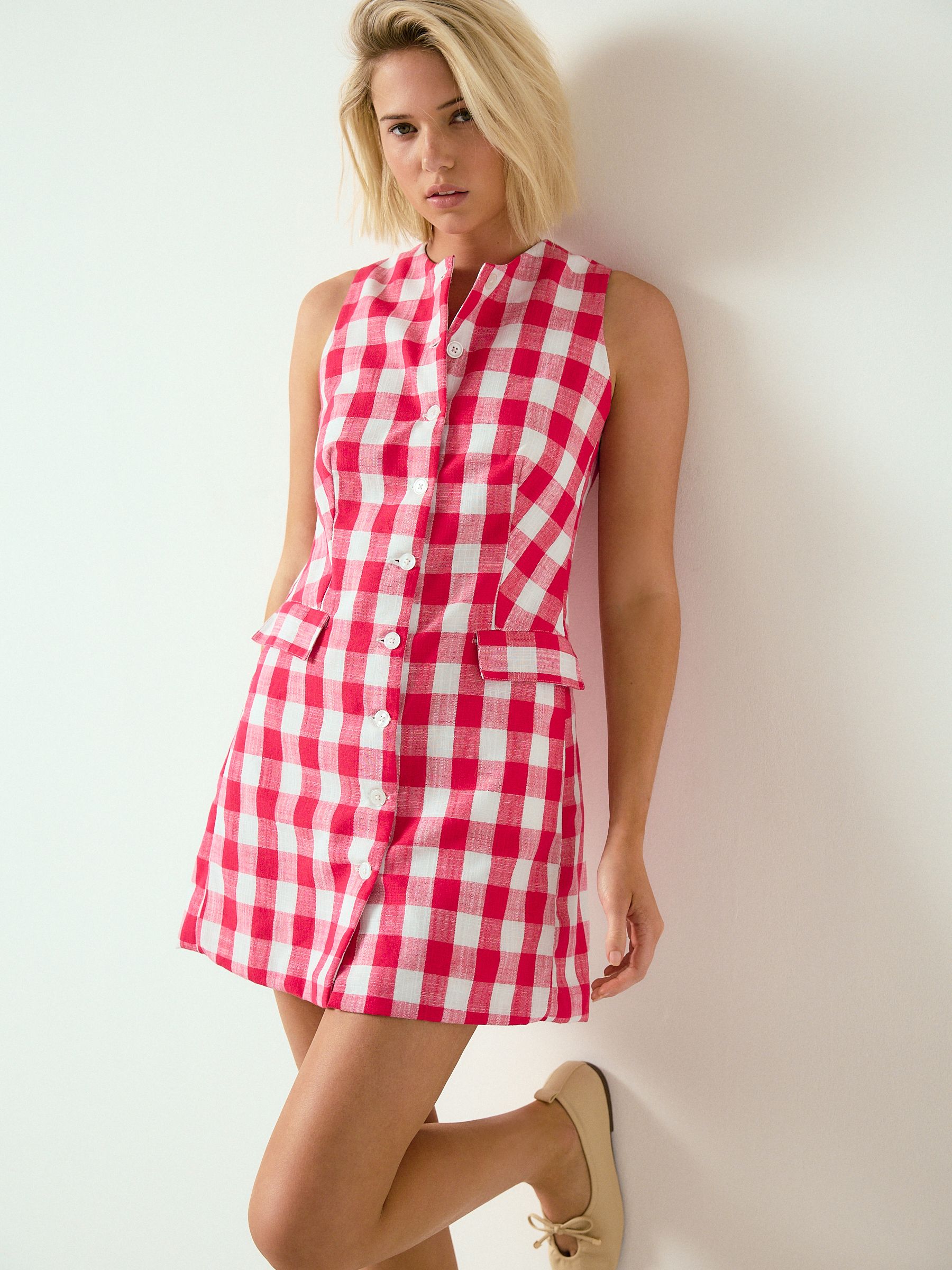 ruffle shirt dress Anne Klein Ruffle Shirtdress
