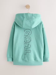 Mint Green Older Boys Graphic Print Hoodie (3-16yrs) - Image 2 of 4