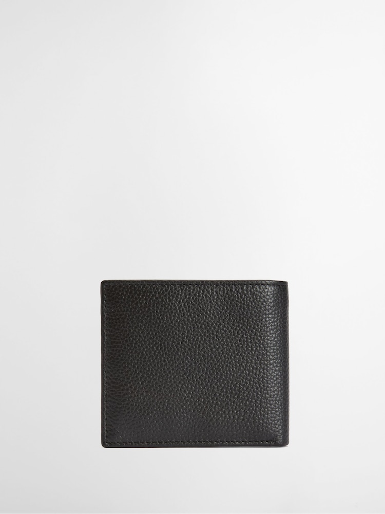 Barbour® Black Tarbet Leather Wallet - Image 2 of 7 Barbour® Black Tarbet Leather Wallet - Image 2 of 7
