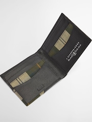 Barbour® Black Tarbet Leather Wallet - Image 4 of 7