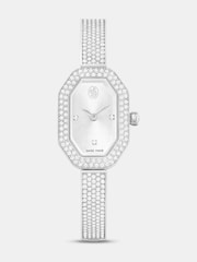 Swarovski Silver Swiss Made Stainless Steel Metal Bracelet Dextera Watch - Image 1 of 9