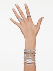 Swarovski Silver Swiss Made Stainless Steel Metal Bracelet Dextera Watch - Image 8 of 9