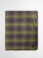 Barbour® Green Tartan Dog Drying Robe - Image 4 of 6