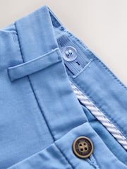 Bright Blue Regular Fit Stretch Chino Trousers (3-17yrs) - Image 3 of 4