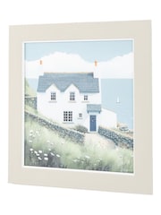 Gallery Home Multicoloured Shoreline Abode Framed Art - Image 2 of 2