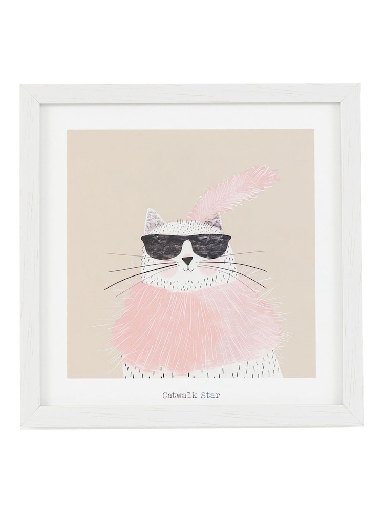 Gallery Home Multicoloured Runway Icon Framed Art - Image 1 of 2