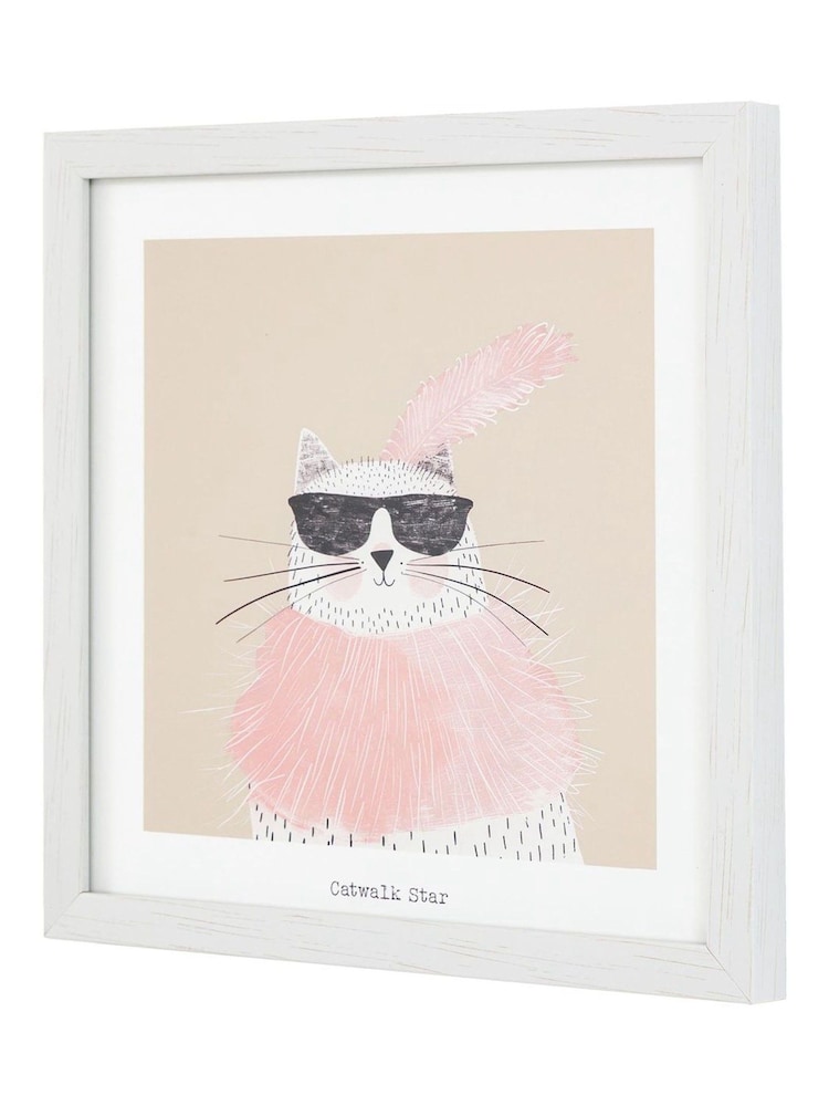 Gallery Home Multicoloured Runway Icon Framed Art - Image 2 of 2