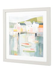 Gallery Home Multicoloured Port Peace Framed Art - Image 2 of 2