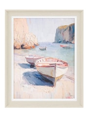 Gallery Home Multicoloured Reverberation Bay Framed Canvas - Image 1 of 4