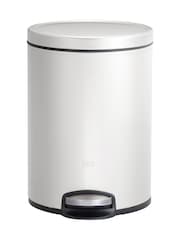 Eko White Eva 5 Litre Bathroom Bin - Image 2 of 2