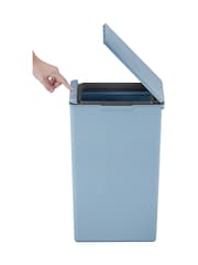 Eko Titanium Blue Morandi Touch Bin 40L - Image 3 of 5