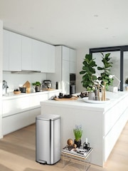Eko Stainless Steel Stella Bin 30L - Image 1 of 4