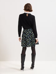 Phase Eight Black Ilaria Flippy Skirt - Image 2 of 5