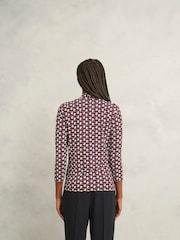 Rosa - Blusa estampada Hobbs Aimee - Imagem 2 de 4
