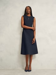 Hobbs Blue Katelena Dress - Image 1 of 4