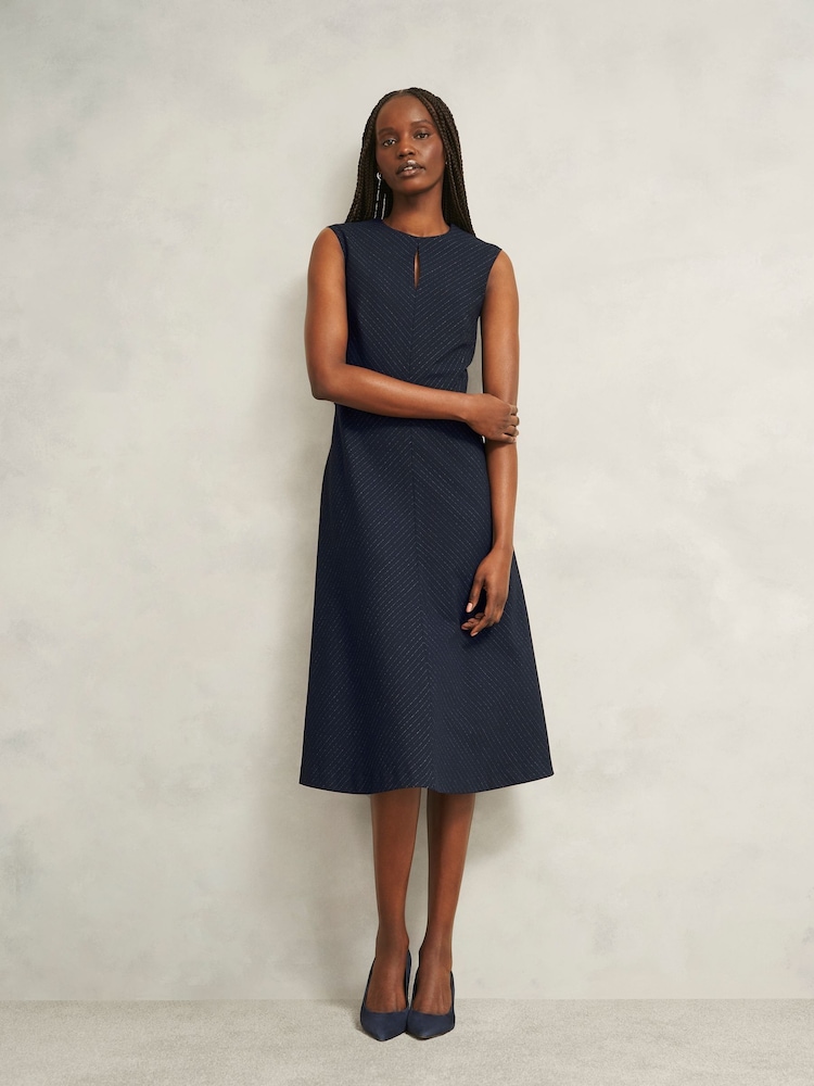 Hobbs Blue Katelena Dress - Image 1 of 4