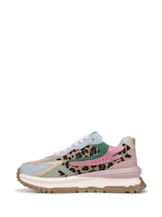 Animal - Blowfish Malibu Regular Fit Animal Print Leo Lace Up Trainers - Imagem 2 de 7