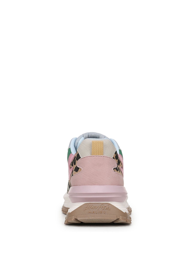 Animal - Blowfish Malibu Regular Fit Animal Print Leo Lace Up Trainers - Imagem 7 de 7