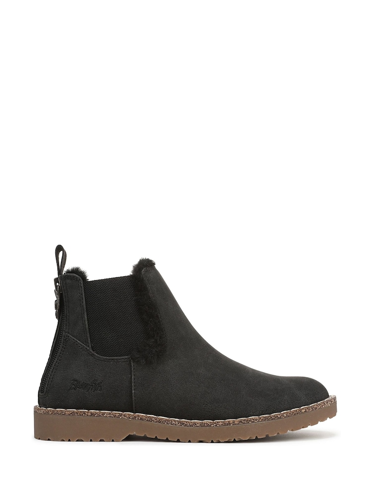 Blowfish Malibu Regular Fit Chillin Shr Chelsea Black Boots - Image 1 of 7