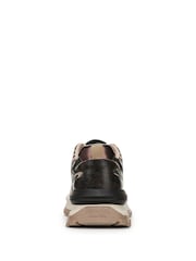 Castanho - Blowfish Malibu Regular Fit Animal Print Leo Lace Up Trainers - Imagem 7 de 7