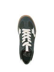 Blowfish Malibu Regular Fit Red Tastic Lace Up Trainers - Image 6 of 7