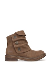 Blowfish Malibu Regular Fit Kay-Kay-B Brown Ankle Boots - Image 1 of 7