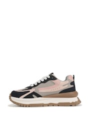 Azul - Blowfish Malibu Regular Fit Animal Print Leo Lace Up Trainers - Imagem 2 de 7