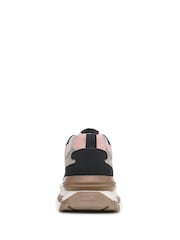 Azul - Blowfish Malibu Regular Fit Animal Print Leo Lace Up Trainers - Imagem 7 de 7