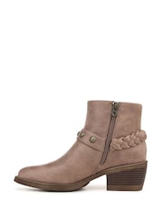 Blowfish Malibu Regular Fit Roadtrip Western Brown Boots - Image 2 of 7