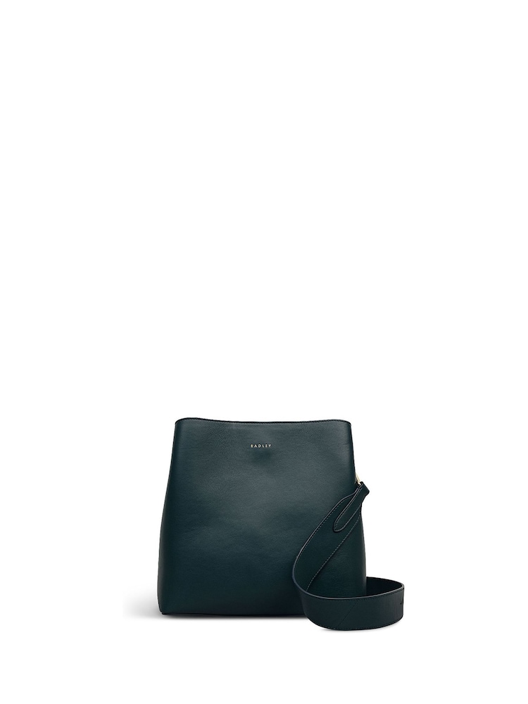 Radley Medium Green Dukes Place Compartment Cross-Body Bag - Imagen 1 de 5